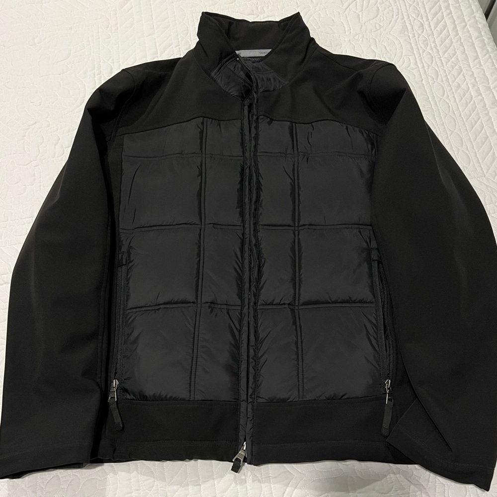Mens Guess Black Winter Jacket XXL
